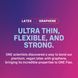 Презервативи ONE Flex Graphene, 3 шт, супертонкі, дуже міцні, картонне паковання SX0783 фото 3