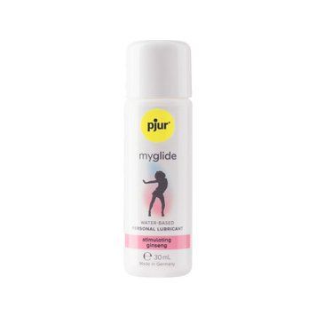 Збуджувальний лубикант на водній основі pjur myglide 30 мл, із женьшенем, тепло+поколювання PJ10550 фото